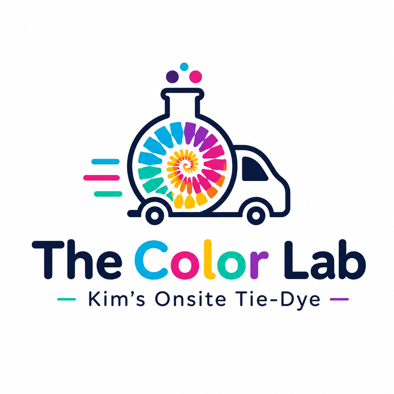 The Color Lab tie-dye team building and company event kits in Richmond VA
